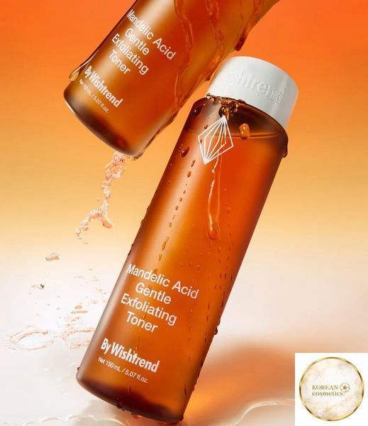 Мигдальний тонер BY WISHTREND Mandelic Acid Gentle Exfoliating Toner 150 мл wishtrend002 фото