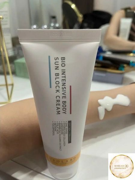 Сонцезахисний крем для тіла та обличчя Bio Intensive Body Sun Block 120 мл usolab0047 фото