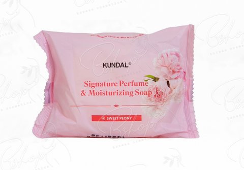 Мило для тіла парфумоване "Солодка півонія" Signature Perfume & Moisturizing Soap Sweet Peony Kundal knd-62 фото