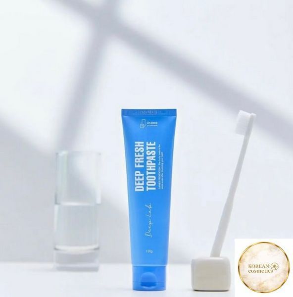 Deep Fresh Toothpaste, 120ml М'яка зубна паста для комплексного догляду за порожниною роту deep0011 фото