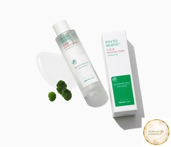 Заспокійливий тонер THANK YOU FARMER Phyto Relieful&trade; Cica Boosting Toner 200 ml thf-8 фото