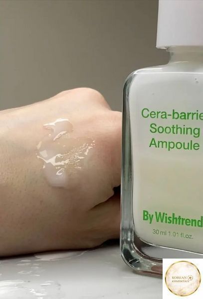 Відновлююча сироватка з керамідами та центелою By WISHTREND Ceramide Milky Ampoule - 30 мл wish-8 фото