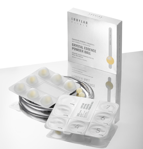 Пудра-кулька з вітаміном С для сяяння шкіри - LUBYLAB Crystal Essence Powder Bal-l - 60 мг / 7 г llub009 фото