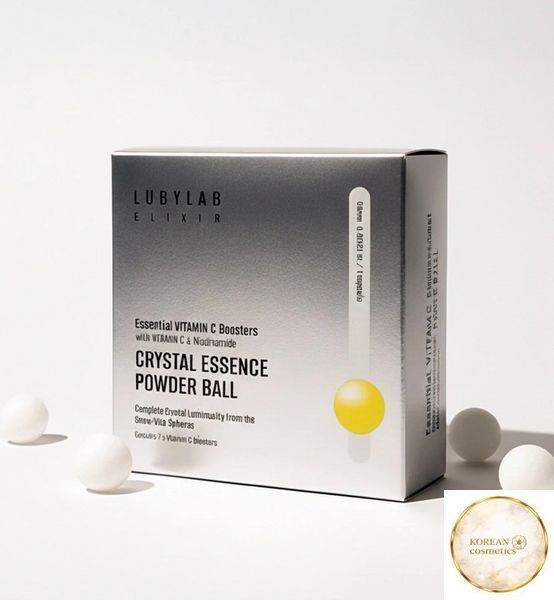 Пудра-кулька з вітаміном С для сяяння шкіри - LUBYLAB Crystal Essence Powder Bal-l - 60 мг / 7 г llub009 фото