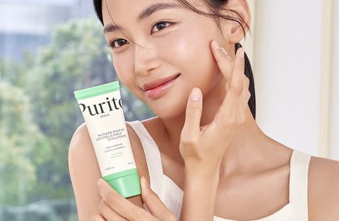 Мініатюра лосьйону сонцезахисного на кожен день Purito Seoul Wonder Releaf Centella Daily Sun Lotion 50+ PA++++ 15 ml pr-21 фото