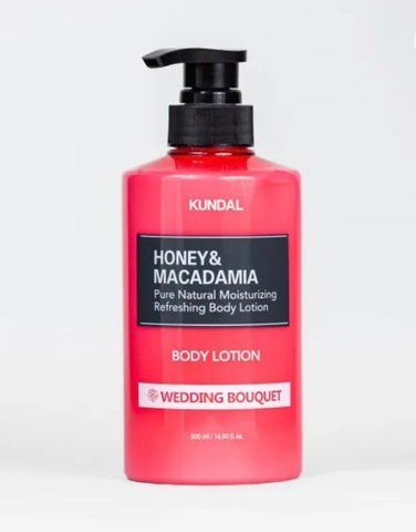 ЛОСЬЙОН ДЛЯ ТІЛА "ВЕСІЛЬНИЙ БУКЕТ" KUNDAL HONEY & MACADAMIA BODY LOTION WEDDING BOUQUET 500ML kundal001559 фото