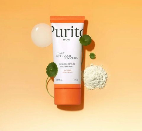 Мініатюра крему сонцезахисного з керамідами Purito Seoul Daily Soft Touch Sunscreen SPF 50+ PA++++ 15 ml pr-22 фото