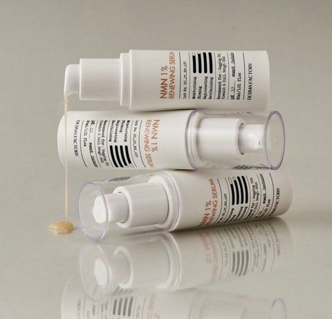Оновлююча антиоксидантна сироватка NMN 1% Renewing Serum derma68 фото