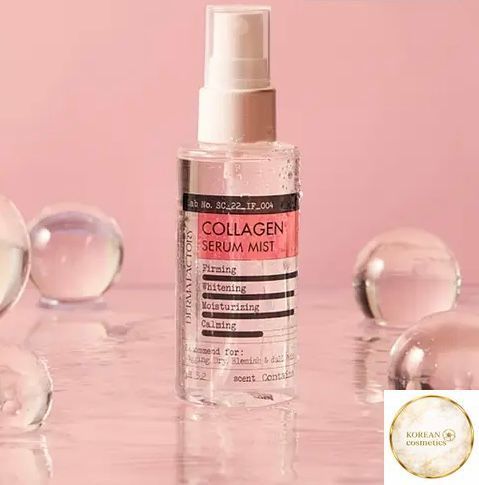 Двофазна омолоджуюча сироватка - спрей Collagen Serum Mist 80мл derma70 фото