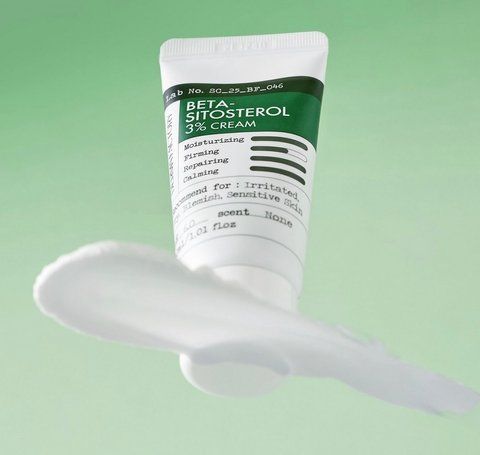 Заспокійливий та відновлюючий крем Beta - Sitosterol 3% Cream derma69 фото