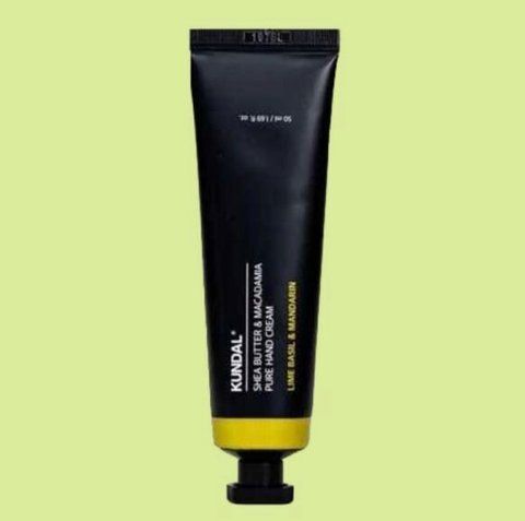 Крем для рук "Лайм, Базилік & Мандарин" Kundal Shea Butter & Macadamia Pure Hand Cream Lime Basil & Mandarin 50ml knd-609 фото
