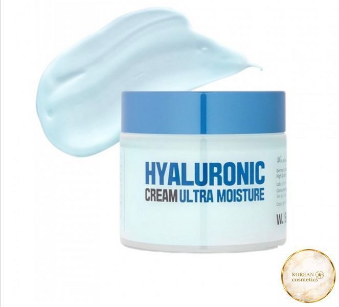W. SKIN LABORATORY] HYALURONIC ACID MOISTURIZING CREAM 80 ML ЗВОЛОЖУЮЧИЙ КРЕМ З ГІАЛУРОНОВОЮ КИСЛОТОЮ wskin0015 фото