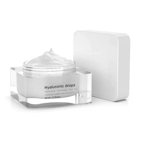 Освіжаючий зволожуючий крем Fusion Meso Hyaluronic Drops hb005 фото