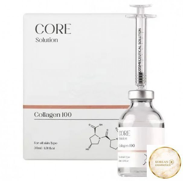 Зміцнююча та омолоджуюча сироватка Core Solution Collagen 100, 30ml matrigen0019 фото