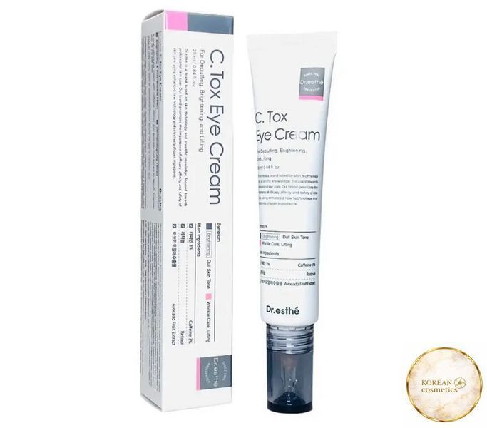 DR.ESTHE] C-TOX EYE CREAM 25 ML КРЕМ ДЛЯ ШКІРИ НАВКОЛО ОЧЕЙ  esthe002 фото