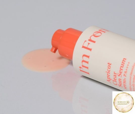 Сонцезахисна сироватка з абрикосом I'M FROM Apricot Clear Sun Serum 50 мл imfrom001 фото