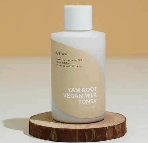 Тонер зволожувальний з коренем дикого ямсу Isntree Yam Root Vegan Milk Toner 200 ml. ist-9 фото