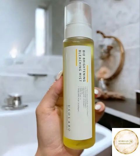 Освітлюючий, омолоджуючий та антиоксидантний тонер &ndash; спрей Bio Brightening Bleaching Mist 150мл usolab0072 фото