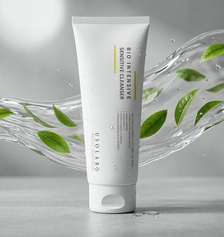 Гель для вмивання чутливої та проблемної шкіри Bio Intensive Sensitive Cleanser 120мл usolab0073 фото