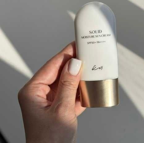 Протеїновий сонцезахисний крем Solid Moisture Sun Cream 30 мл Koy koy0014 фото