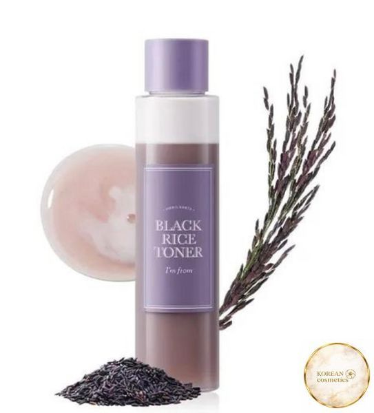 Тонер з чорним рисом I'M FROM Black Rice Toner 150 мл imfrom003 фото