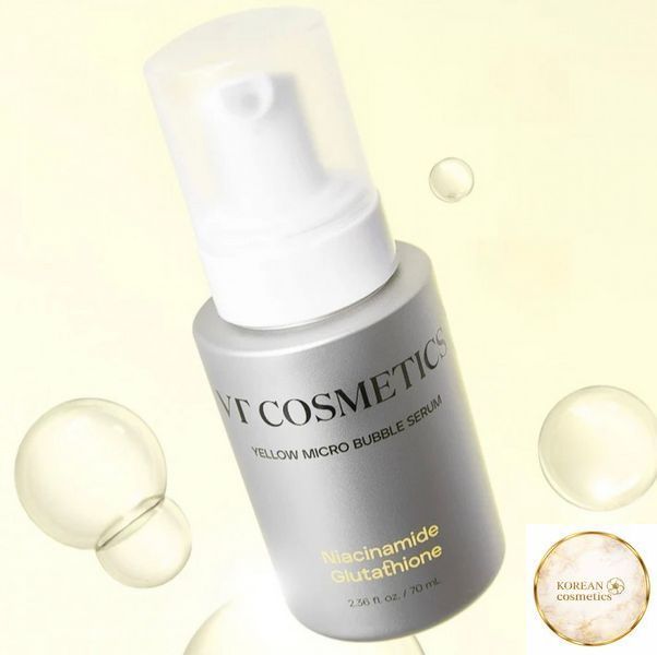 Мікропінна сироватка з ніацинамідом і глутатіоном VT Niacinamide Glutathione Yellow Micro Bubble Serum  vtc0019 фото