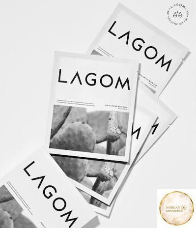 Охолоджувальна Тканинна Маска LAGOM Aqua Cactus Mask Pack lagom0012 фото