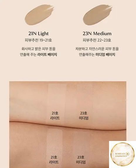 Зволожуючий сонцезахисний тональний засіб Cоver Fit Ampoule BB Cream SPF 35 PA++ N21Light LaP0017 фото