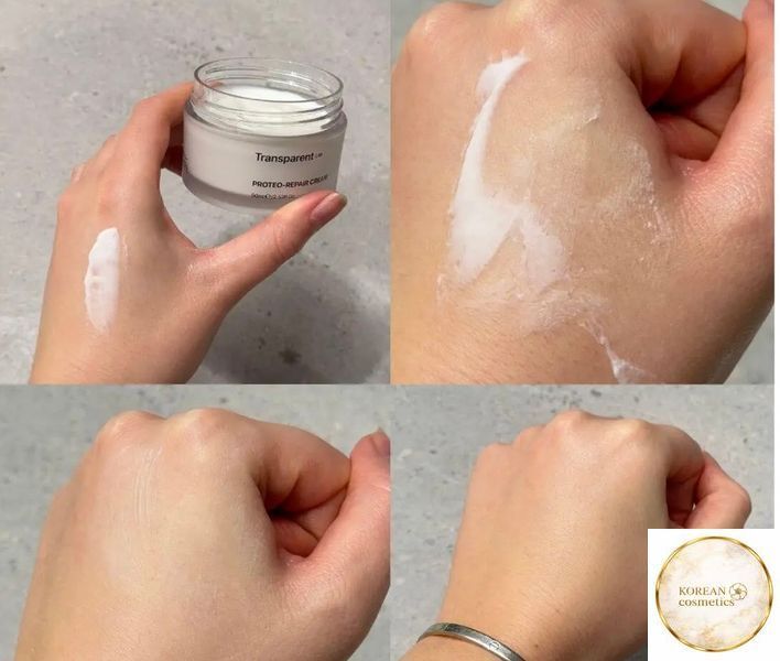 Відновлюючий Крем Для Обличчя- PROTEO-REPAIR CREAM, 60 Мл transparent006 фото