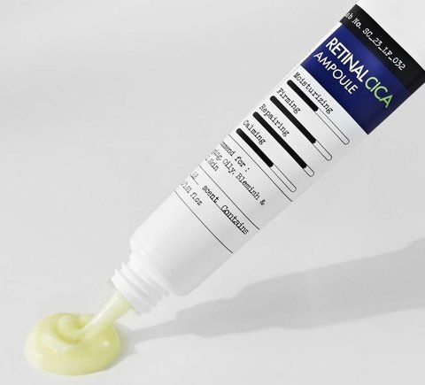 Оновлююча сироватка з 0.015% ретиналю Retinal CICA Ampoule derma-38 фото