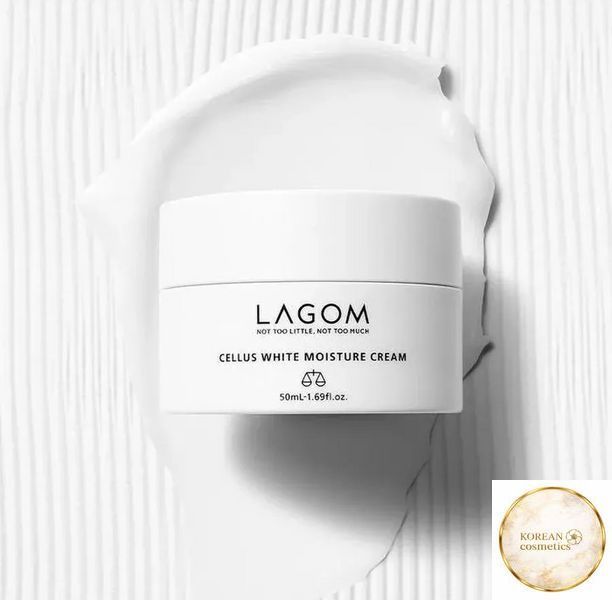 ОСВІТЛЮЮЧИЙ ЗВОЛОЖУЮЧИЙ КРЕМ ДЛЯ ОБЛИЧЧЯ CELLUS WHITE MOISTURE CREAM lagom005 фото