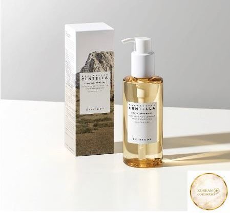 Легка очищувальна олія з екстрактом центелли азіатської SKIN1004 Madagascar Centella Light Cleansing Oil - 200 мл skin008 фото