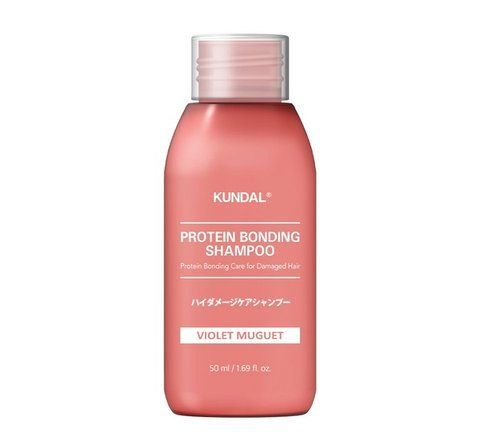 KUNDAL PROTEIN BONDING SHAMPOO VIOLET MUGUET 50ML Шампунь на основі натуральних інгредієнтів для пошкодженого волосся, 50мл knd-307 фото