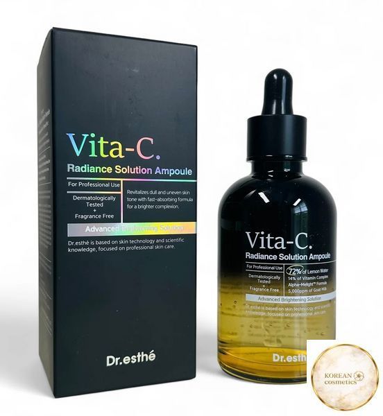 DR.ESTHE] VITA-C RADIANCE SOLUTION AMPOULE 50 ML ОСВІТЛЮЮЧА СИРОВАТКА 50мл esthe0029 фото