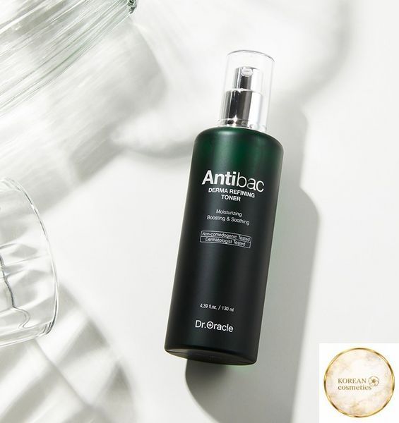 ТОНЕР ДЛЯ ОБЛИЧЧЯ АНТИБАКТЕРІАЛЬНИЙ ДЛЯ ШКІРИ З АКНЕ DR. ORACLE ANTIBAC DERMA REFINING TONER 130ML oracle002 фото