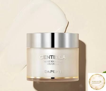 Зволожуючий гель-крем із центелою азіатською - DR.PEPTI Centella Moist Soothing Gel Cream EX 70 мл drpepti004 фото