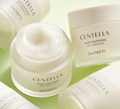 Зволожуючий гель-крем із центелою азіатською - DR.PEPTI Centella Moist Soothing Gel Cream EX 70 мл drpepti004 фото
