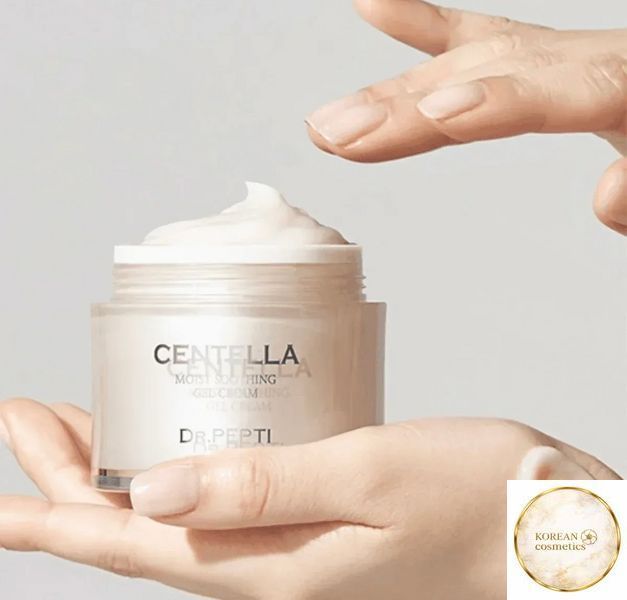 Зволожуючий гель-крем із центелою азіатською - DR.PEPTI Centella Moist Soothing Gel Cream EX 70 мл drpepti004 фото