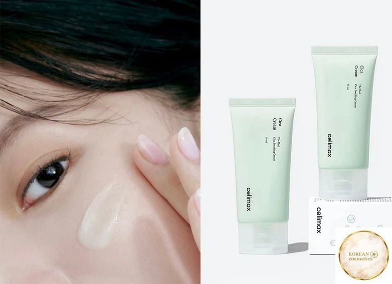 Заспокійливий крем для обличчя з центеллою азіатською Celimax The Real Cica Soothing Cream, 50ml cell-3 фото
