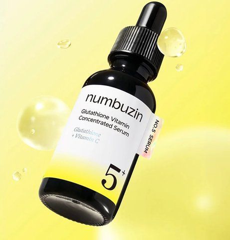 Сироватка для обличчя з вітамінним комплексом No.5+ Glutathione Vitamin Concentrated Serum numb0015 фото