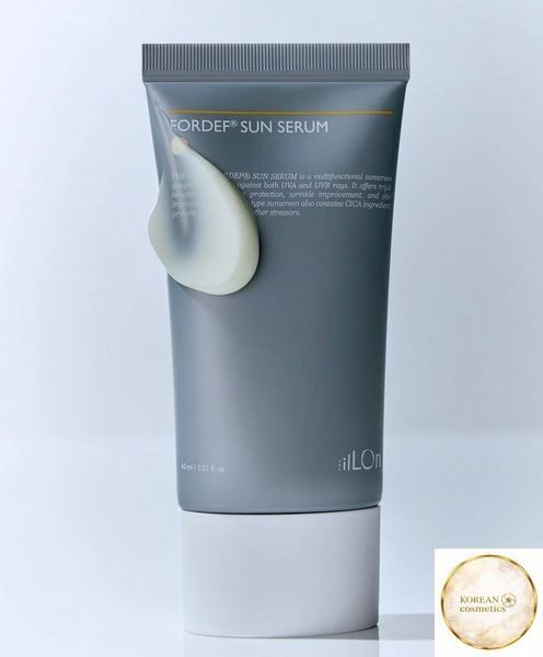 Відновлююча бар'єрна сонцезахисна сироватка FORDEF&reg; SUN Serum SPF 50+ / PA++++ illon006 фото
