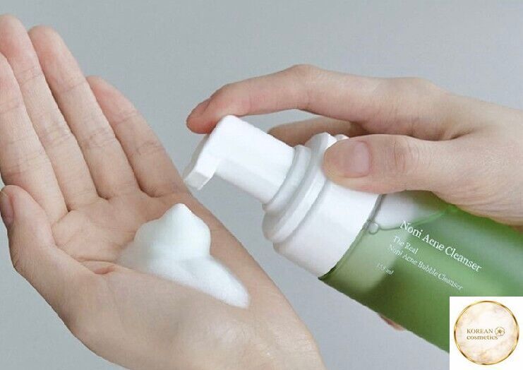 М'яка очищувальна пінка на основі ноні Celimax Noni Acne Bubble Cleanser, 155ml cell-4 фото