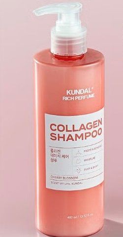 ШАМПУНЬ З КОЛАГЕНОМ KUNDAL RICH PERFUME COLLAGEN SHAMPOO CHERRY BLOSSOM 400ML kundal1504 фото