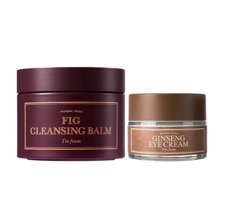 Акційний набір I'M FROM Fig Cleansing Balm 100 мл + Ginseng Eye Cream 30 мл imfrom0015 фото