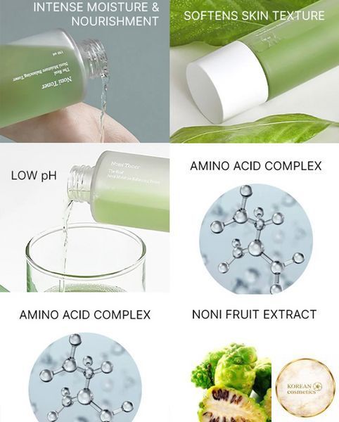 Зволожуючий відновлюючий тонер Celimax The Real Noni Moisture Balancing Toner 150ml cell-5 фото