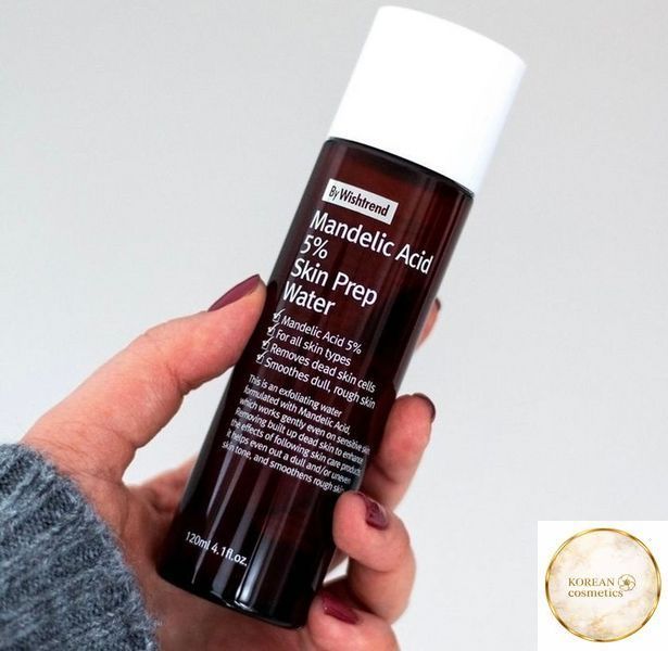 Тонер з мигдальною кислотою [By Wishtrend] Mandelic Acid 5% Skin Prep Water 120 мл wish-2 фото