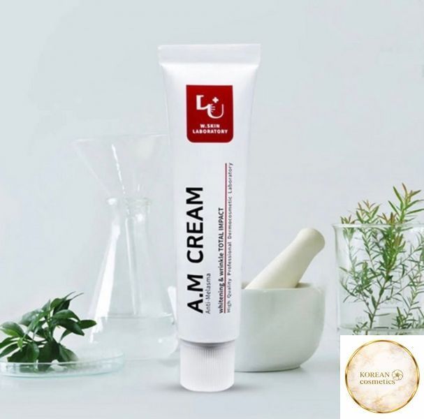 W. SKIN LABORATORY] A.M ANTI-MELASMA CREAM 50 ML КРЕМ ДЛЯ ОБЛИЧЧЯ ПРОТИ ПІГМЕНТАЦІЇ wskin0034 фото