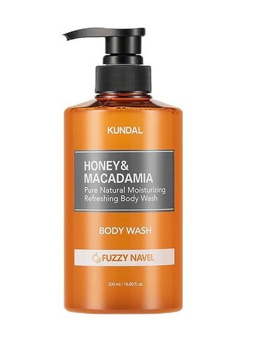 KUNDAL HONEY & MACADAMIA BODY WASH FUZZY NAVEL 500ML Гель для душу з медом і макадамією аромат "Соковиті фрукти", 500 мл knd-220 фото