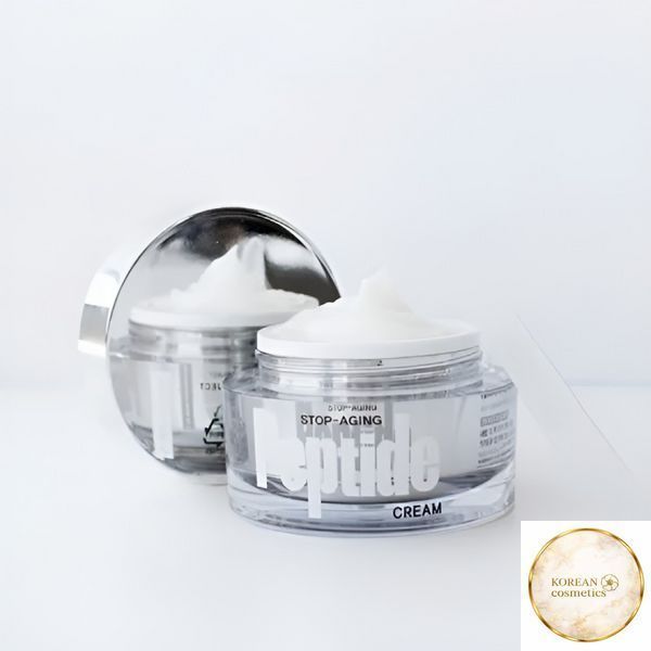 Підтягуючий крем для обличчя з пептидами та волюфіліном W.SKIN LABORATORY Stop-Aging Peptide Cream - 50 мл wskin002 фото