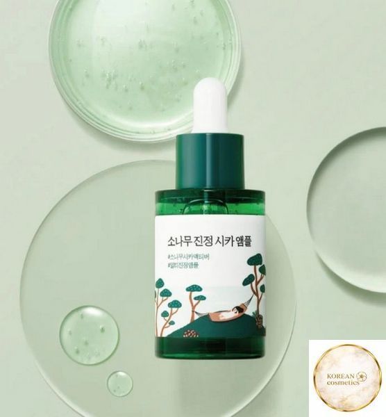 Заспокійлива сироватка з екстрактом голок сосни ROUND LAB Pine Calming Cica Ampoule 30 ml rl-13 фото